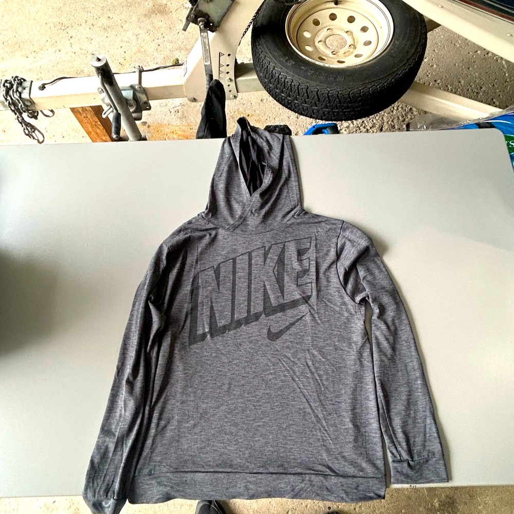 Nike Dryfit Hoodie Black (Kids XL)